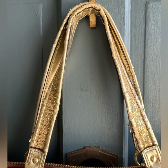 Coach Poppy Daisy Signature Applique Glam Tote -REHAB PIECE - Picture 7 of 11